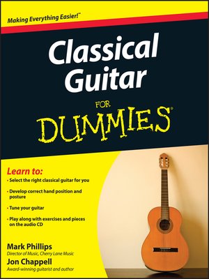 cover image of Classical Guitar For Dummies